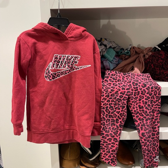 Nike Kids' Red Hoodie - Picture 1 of 5